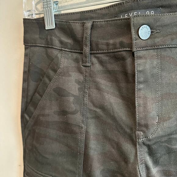 Level 99 Jolie Utility Jogger Pants Midnight Camo 26 - Picture 4 of 13